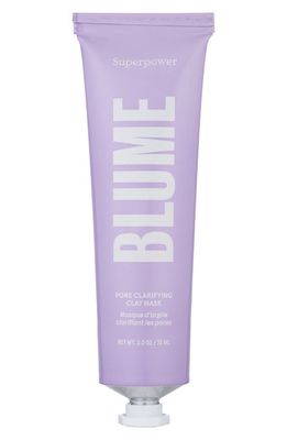 BLUME Superpower Pore Clarifying Clay Mask in Lilac