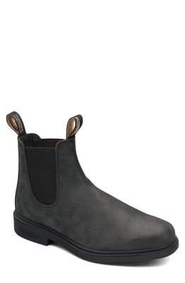 Blundstone Footwear Chelsea Boot in Rustic Black Leather