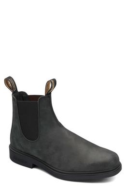 Blundstone Footwear Gender Inclusive Chelsea Boot in Rustic Black Leather