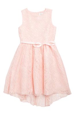 BLUSH by Us Angels Kids' Lace High-Low Dress