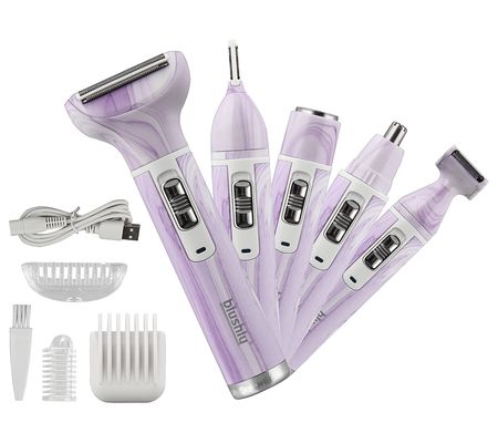 Blushly 5-in-1 Rechargable Hair Trimmer