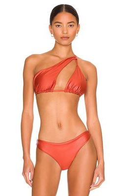 BOAMAR Katie Bikini Top in Burnt Orange