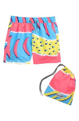 Boardies Kids' Fresh Swim Trunks in Multi 