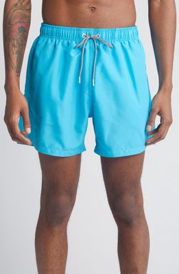 Boardies Ulu Mid Length Swim Trunks in Teal 