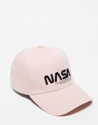 Boardmans NASA baseball cap in pink