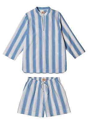 Boat Striped Short Pajama Set