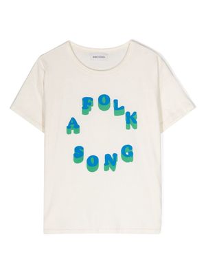 Bobo Choses A Folk Song cotton T-shirt - Neutrals
