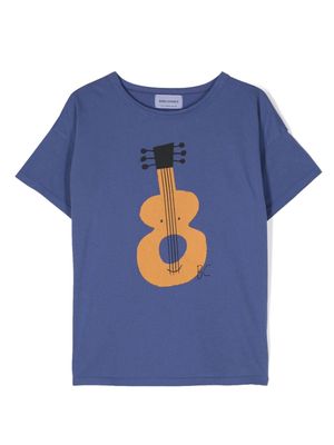 Bobo Choses Acoustic Guitar cotton T-shirt - Blue