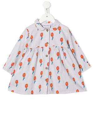 Bobo Choses all-over floral print dress - Grey