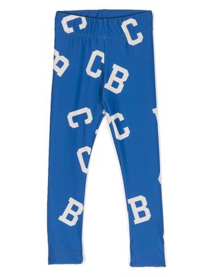 Bobo Choses B.C.-print leggings - Blue