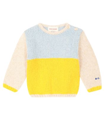 Bobo Choses Baby color-blocked sweater