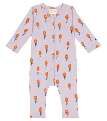 Bobo Choses Baby floral cotton onesie