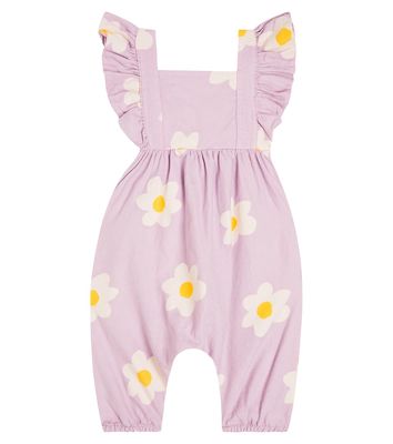 Bobo Choses Baby floral cotton playsuit