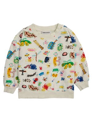 Bobo Choses Baby Funny Insect All Over Sweatshirt