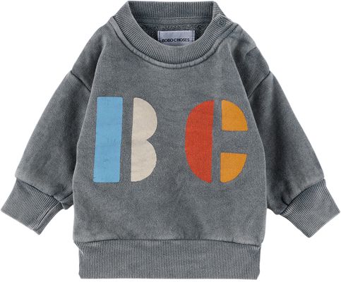 Bobo Choses Baby Gray B.C Sweatshirt