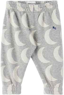 Bobo Choses Baby Gray Moon Lounge Pants