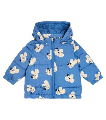 Bobo Choses Baby Mouse printed puffer coat