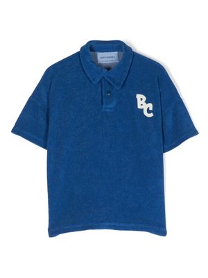 Bobo Choses BC terry-cloth polo shirt - Blue