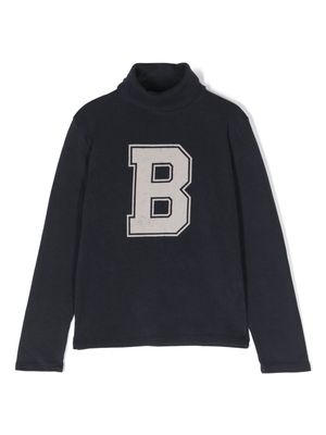 Bobo Choses Big B organic cotton sweatshirt - Blue
