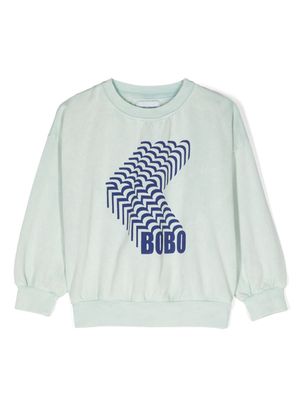 Bobo Choses Bobo Shadow organic-cotton sweatshirt - Green