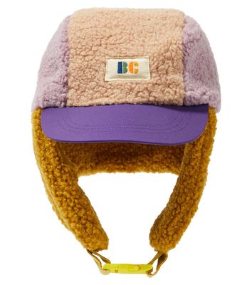 Bobo Choses Faux shearling chapka hat