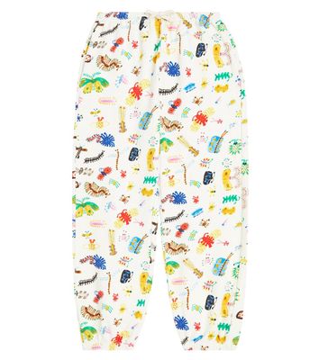 Bobo Choses Funny Insects cotton-blend jersey sweatpants