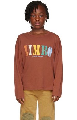 Bobo Choses Kids Burgundy Limbo T-Shirt