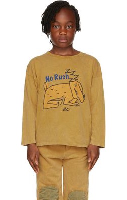 Bobo Choses Kids Yellow Sleepy Dog T-Shirt