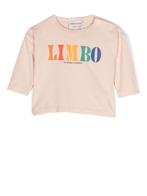 Bobo Choses Limbo cotton T-shirt - Neutrals