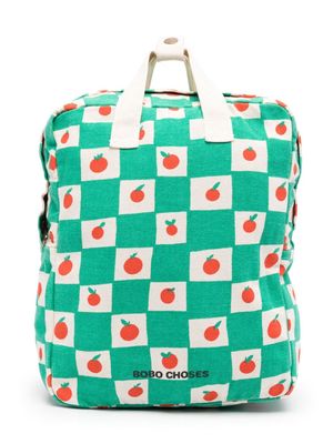 Bobo Choses logo-print backpack - Green