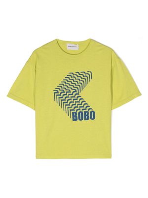 Bobo Choses logo-print T-shirt - Green