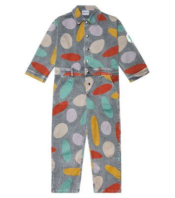 Bobo Choses Party Time printed cotton jumpsuit