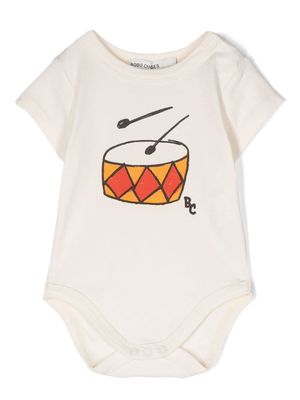 Bobo Choses Play the Drum-print body - Neutrals