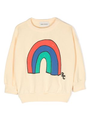 Bobo Choses Rainbow-print sweatshirt - Neutrals