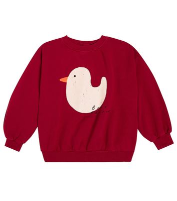 Bobo Choses Rubber Duck cotton jersey sweatshirt