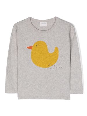 Bobo Choses Rubber Duck longsleeved sweatshirt - Grey