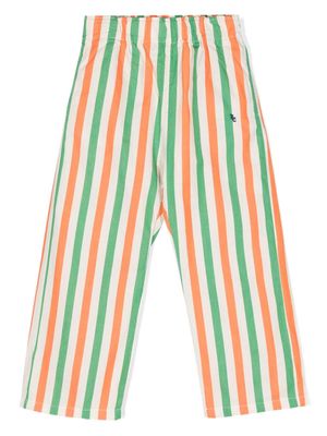 Bobo Choses stripe straight-leg trousers - Neutrals