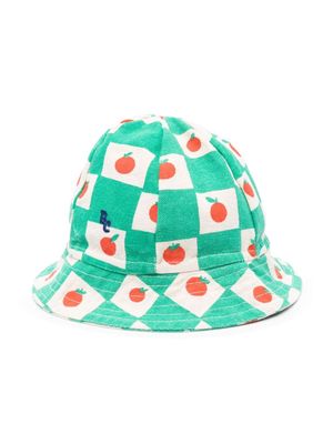 Bobo Choses tomato-print bucket hat - Neutrals