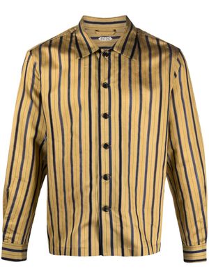 BODE Alumni striped shirt - Yellow