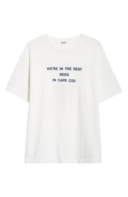 Bode Best Beds Graphic T-Shirt in Cream