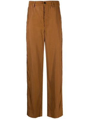 BODE corduroy straight-leg trousers - Orange