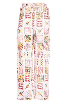 Bode Doodle Stitch Trousers in Multi