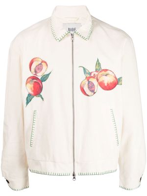 BODE Georgia peach jacket - White