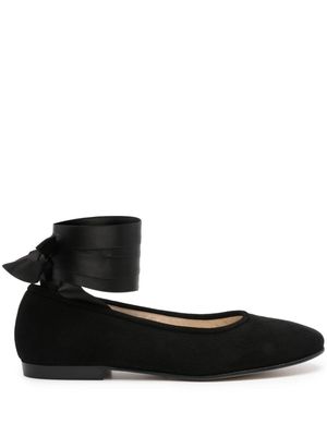 BODE Musette suede ballerina shoes - Black