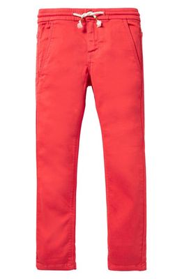 Boden Kids' Skinny Jersey Pants in Strawberry Tart Red