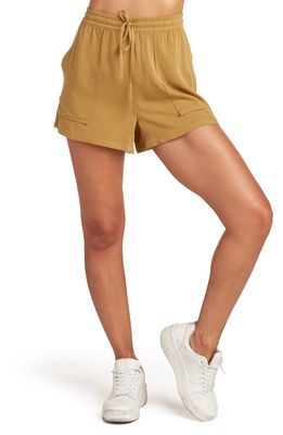 Body Glove Patch Pocket Camp Shorts in Sand