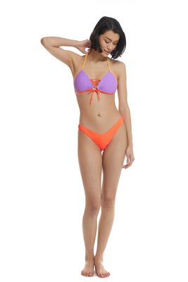 Body Glove Women's Spectrum Baby Love Bikini Top in Borealis Purple