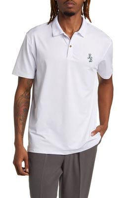 BOGEY BOYS Essential Athletic Polo in White 