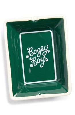 BOGEY BOYS Logo Script Tray in Green