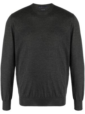 Boggi Milano crew-neck cashmere jumper - Grey